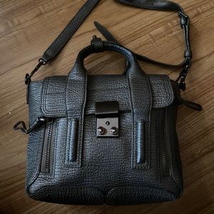 Philip Lim silver bag